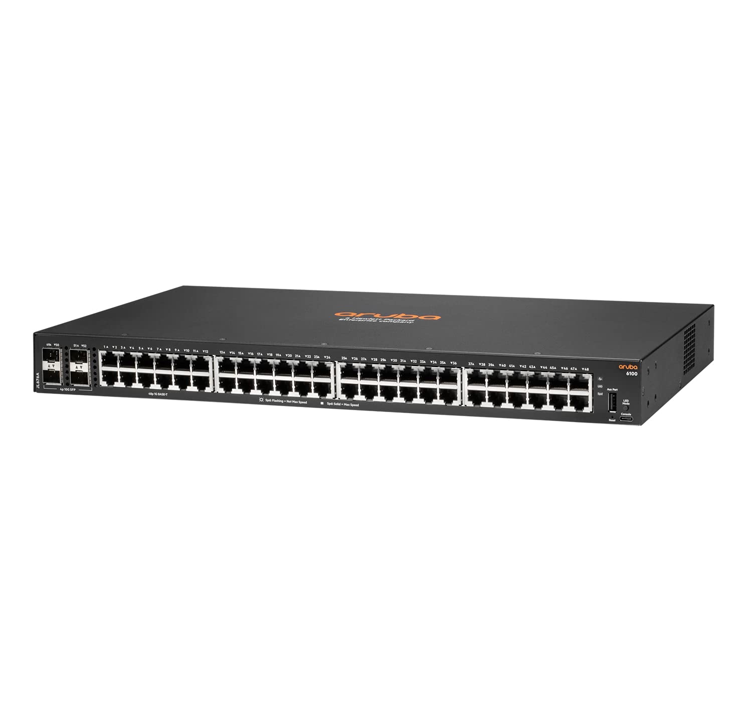 Aruba 6100 48G 4Sfp+ Switch   Jl676A#Abb Eu Localization/Cord